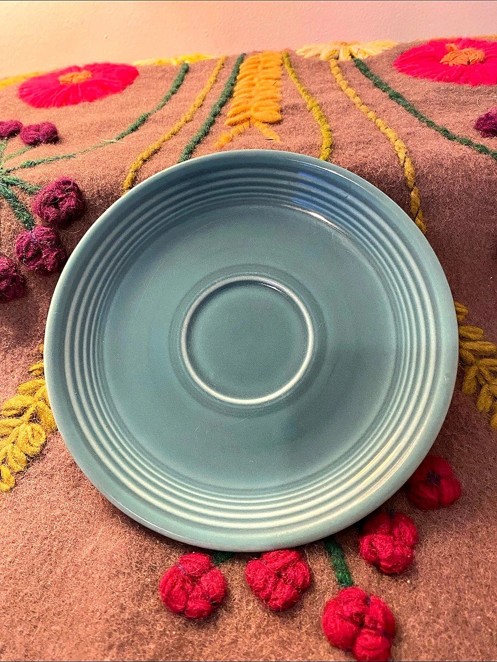 Homer Laughlin Fiesta Blue Saucer